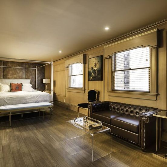 Bedroom view of The Edward Buffalo