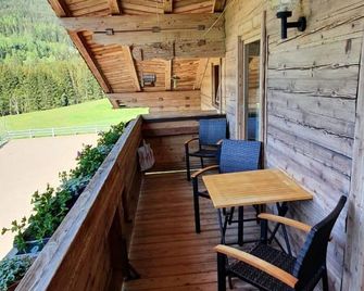 Ferienwohnung Schoberhof - Filzmoos - Balkon