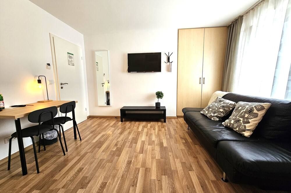 إيربورت ميسي هوتل - دوسيلدورف - غرفة معيشة