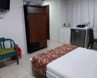 Estudio En Cartagena Cerca Al Mar 203 - Cartagena - Schlafzimmer