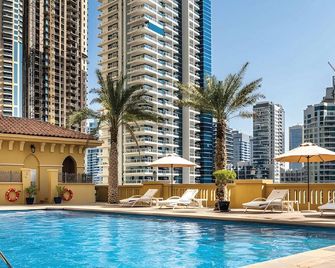 Alphatel Beach Hostel Jbr - Dubái - Piscina