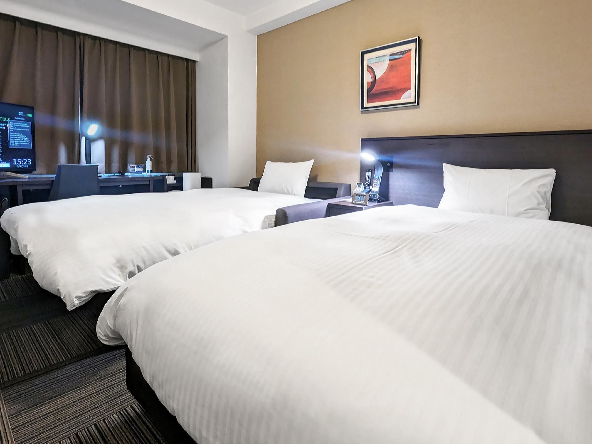 Hotel Sealuck Pal Sendai - סנדאי - חדר שינה