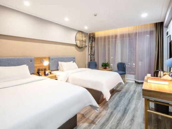 Home Inn Taiyuan South Inner Ring Bingzhou South Road Dayingpan - تاييوان - غرفة نوم