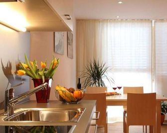 Ferienwohnungen 'Adventure Panorama' Appartement Falken Top 8 - Warth - Salle à manger