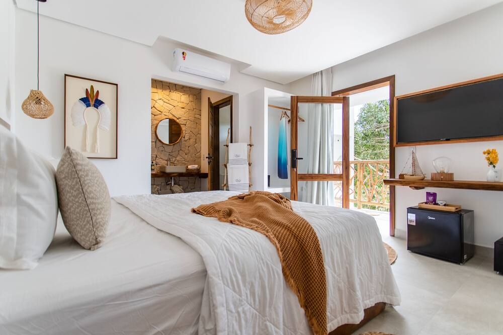 Villa Odara - ז'יז'וקה דה ז'ריקואקוארה - חדר שינה