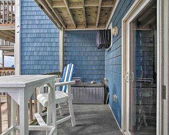 North Topsail Beach Escape with Ocean Views! - North Topsail Beach - Patio