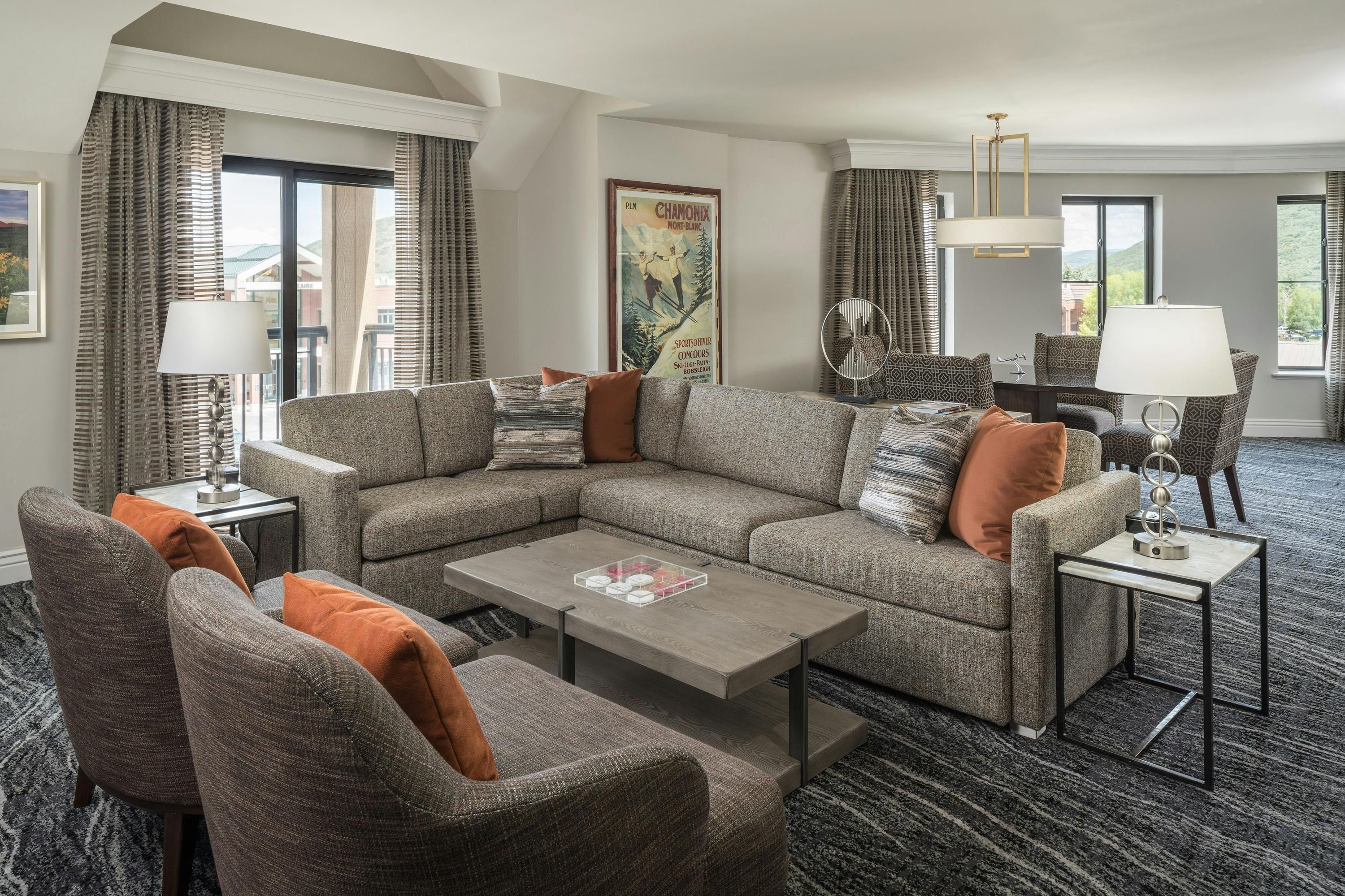 شيراتون بارك سيتي - بارك ستي - غرفة معيشة