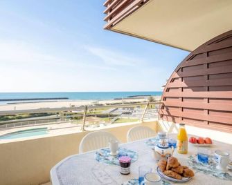 Apartment Le Sunset-Cap Sud-20 by Interhome - Agde - Balkon