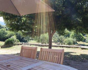 Relaxing house in a privileged location - Zonza - Patio