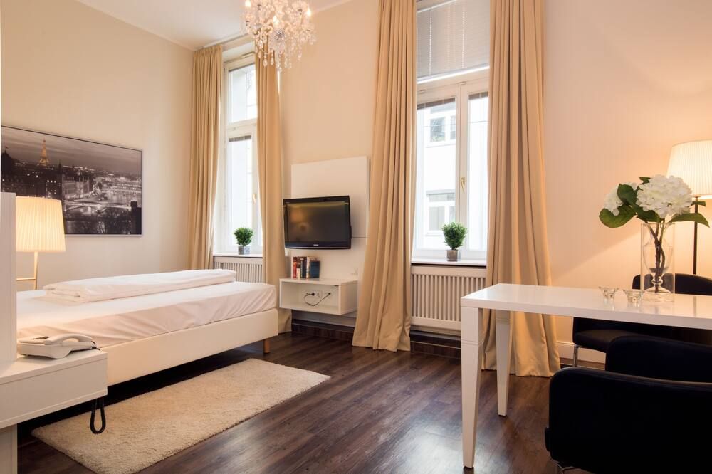 Apartmenthaus - my Home Partners Düsseldorf - Düsseldorf - Yatak Odası