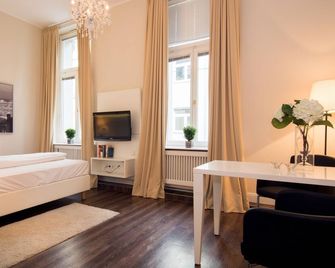 Apartmenthaus - my Home Partners Düsseldorf - Düsseldorf - Yatak Odası