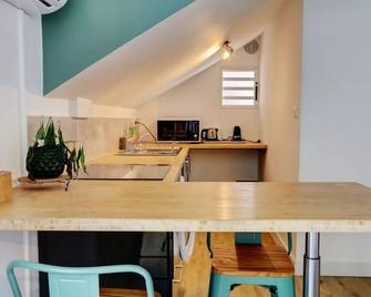 Studio - Le Veloutiers 4 - La Saline-les-Bains - La Saline-les-Bains - Cuisine