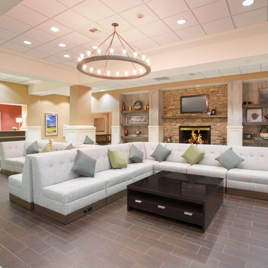 Living room view of Holiday Inn Colorado Springs Airport