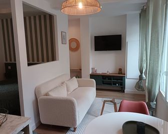 L'Ecaille Verte Studio - La Marée Verte - Saint-Valery-en-Caux - Huiskamer