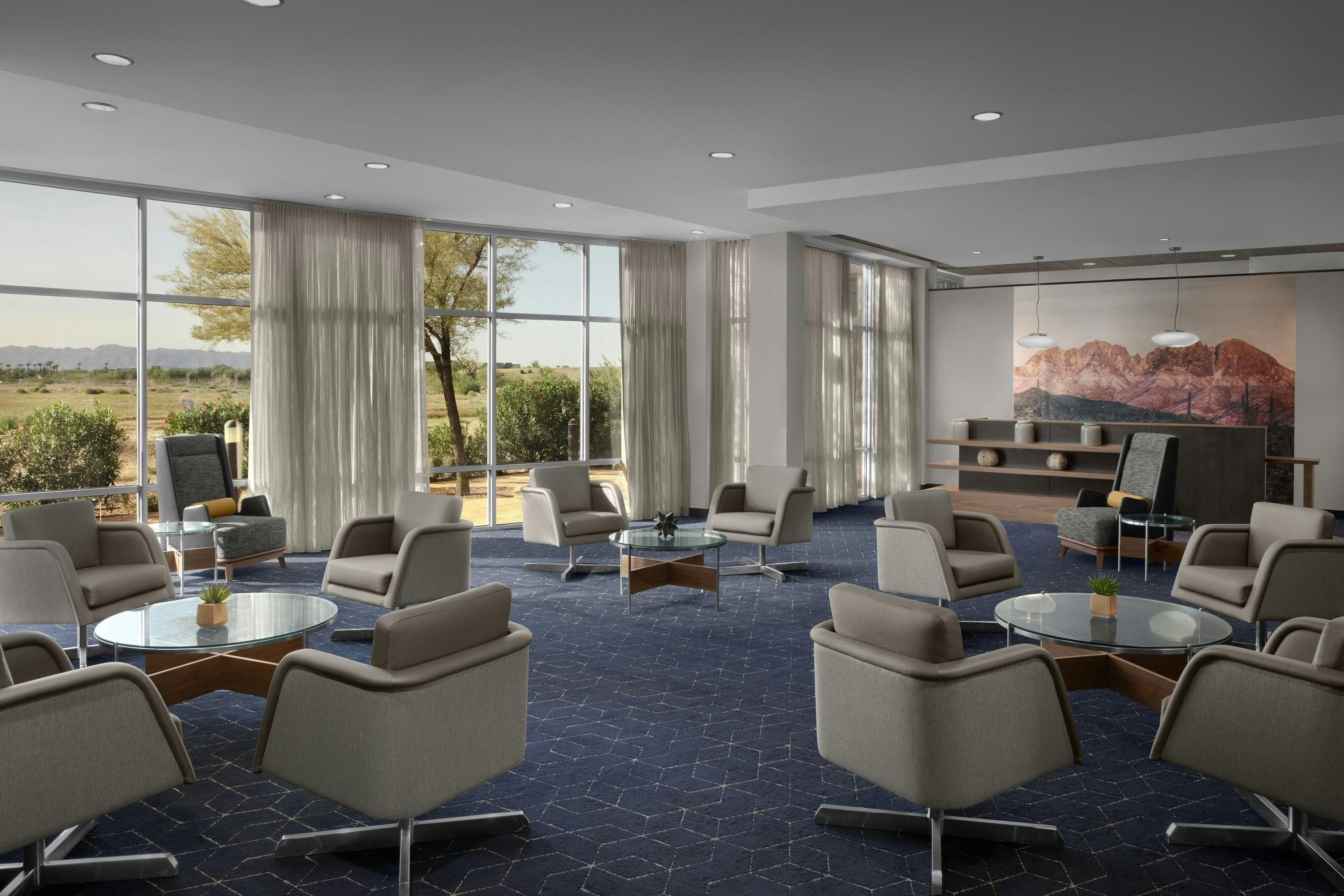 Courtyard by Marriott Phoenix Chandler/Fashion Center - Чандлер - Лаунж