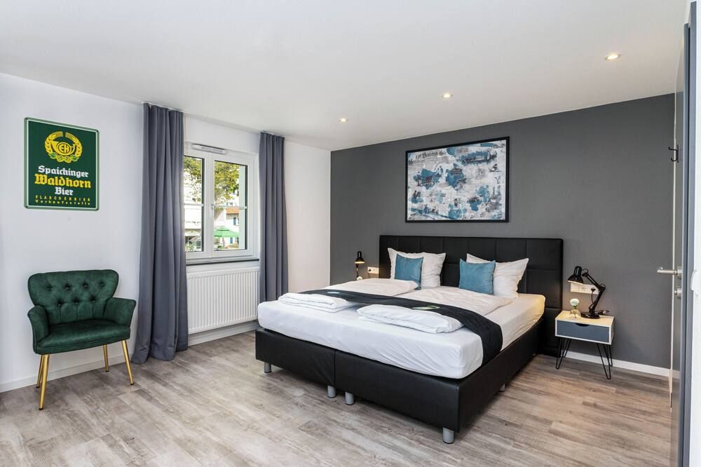 Hotel Das Q Spaichingen - Spaichingen - Slaapkamer