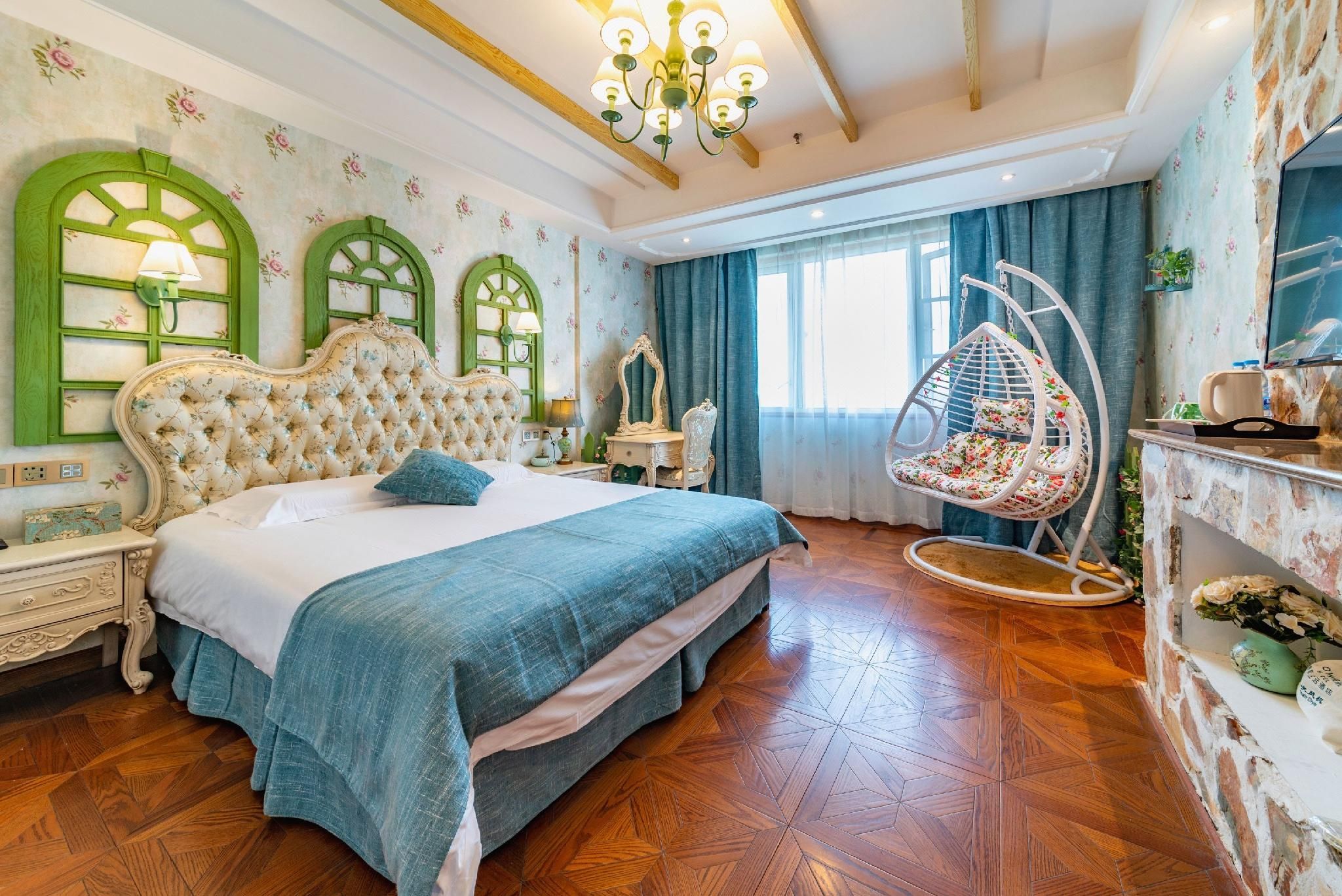 Slow Theme Hotel - Yancheng - Bedroom