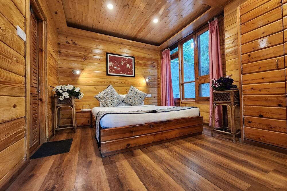 The Chalets Naldehra - שימלה - חדר שינה