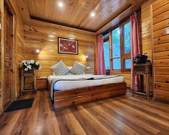 The Chalets Naldehra - שימלה - חדר שינה