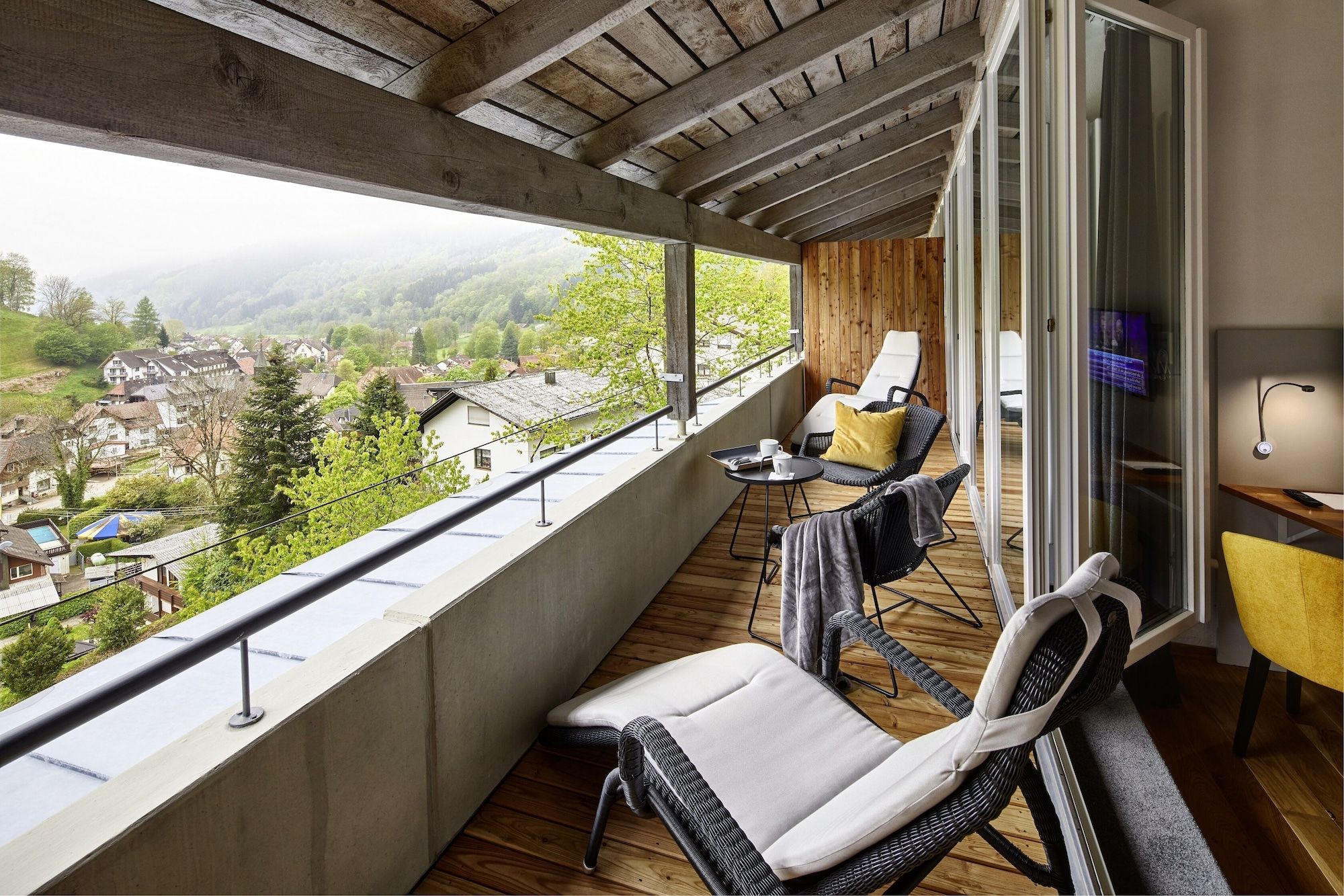 Elzland Hotel Pfauen Wellness & Spa - Elzach - Balkon