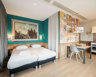 Amsterdam Id Aparthotel - Amsterdam - Kamar Tidur