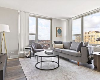Edgewater 1BR w Gym Deck Lounge 5 blocks to L CHI-652 - 시카고 - 거실