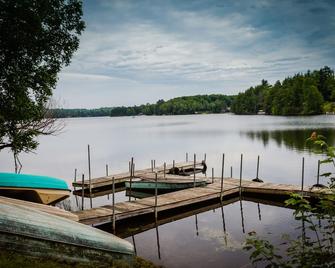 Private Deluxe Lakeside Cottage, Fishing, Snowmobiling, Hunting, Boats, Hot Tub - Gwinn - Pool