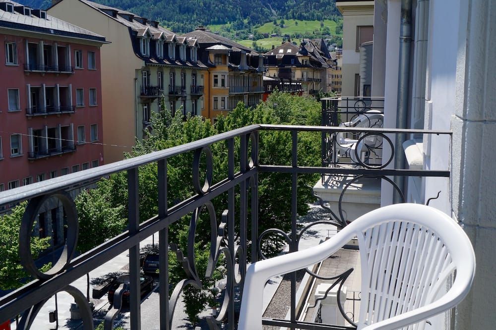 Hotel Victoria - Brig - Balcony