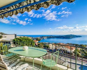 Luxurious Penthouse With Panoramic View - Villefranche-sur-Mer - Balcony