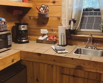 Wolf Den At The Black Bear Inn! Satellite, Wifi, Near River & Hiking Trails! - Wellston - Kitchen