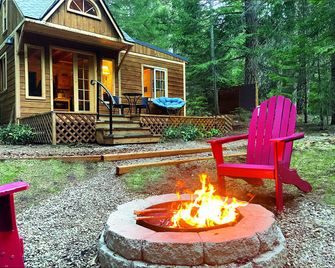Owl Creek Cabin Mountain Getaway Near As - Ashland - Patio