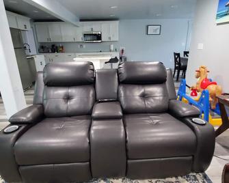 New build basement - Spanish Fork - Living room