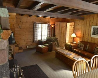 Heart of village! Knotty pine alpine cabin. - Government Camp - Living room