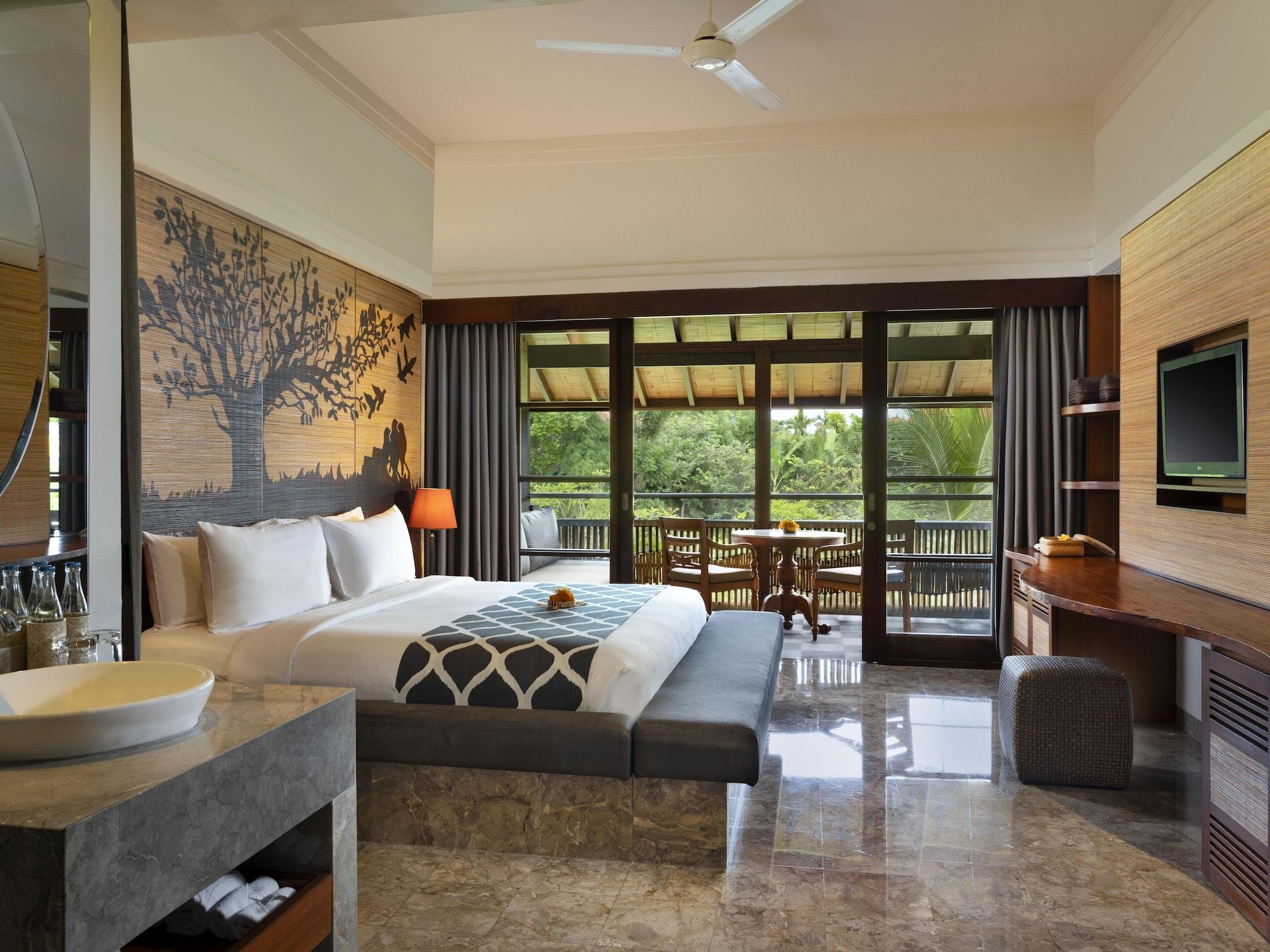 ألايا ريزورت أوبود - اوبود - غرفة نوم