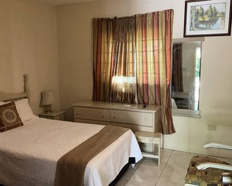 1 bed flat at Palm Villa - Spanish Town - Habitación
