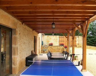 House of the cabinetmaker: beautiful charming exquisitely decorated in black Perigord - Villefranche-du-Périgord - Patio