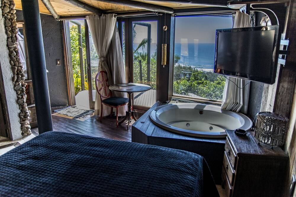 Villa Buena Vista - Praia do Rosa - חדר שינה