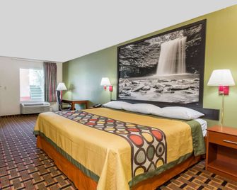 Super 8 by Wyndham Stafford - Stafford - Schlafzimmer