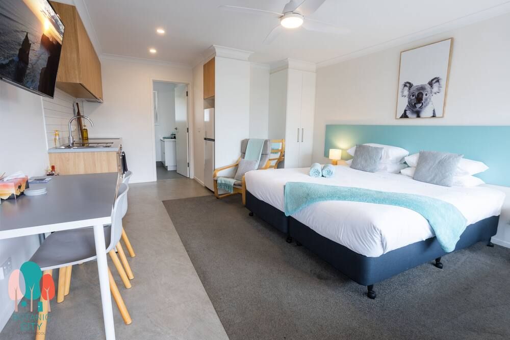 بوتانيك سيتي أبارتمنتس - ورّنامبول - غرفة نوم