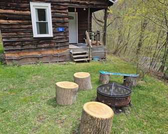 Charming cabin with WiFi and AC in scenic Shandaken - Shandaken - Patio