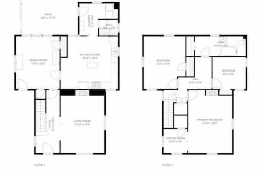 The Artsy Old House Fountain Square - Indianapolis - Floorplan