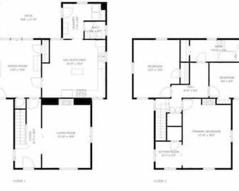 The Artsy Old House Fountain Square - Indianapolis - Floorplan