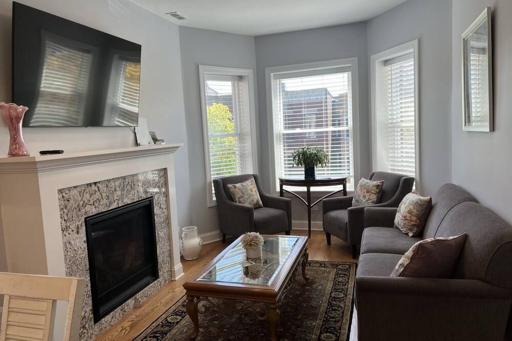 وريجليفيل إن - شيكاغو - غرفة معيشة