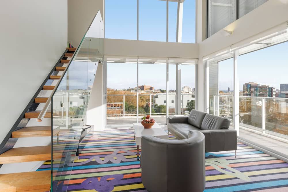 آدج هوتل آند ريزيدنسيز - سيدني - غرفة معيشة