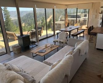 Spectacular beach view, modern beach house with Hot tub and cozy spaces - Litueche - Sala de estar