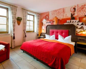 Hotel & Ferienwohnungen Bohlenblick - Saalfeld/Saale - Bedroom