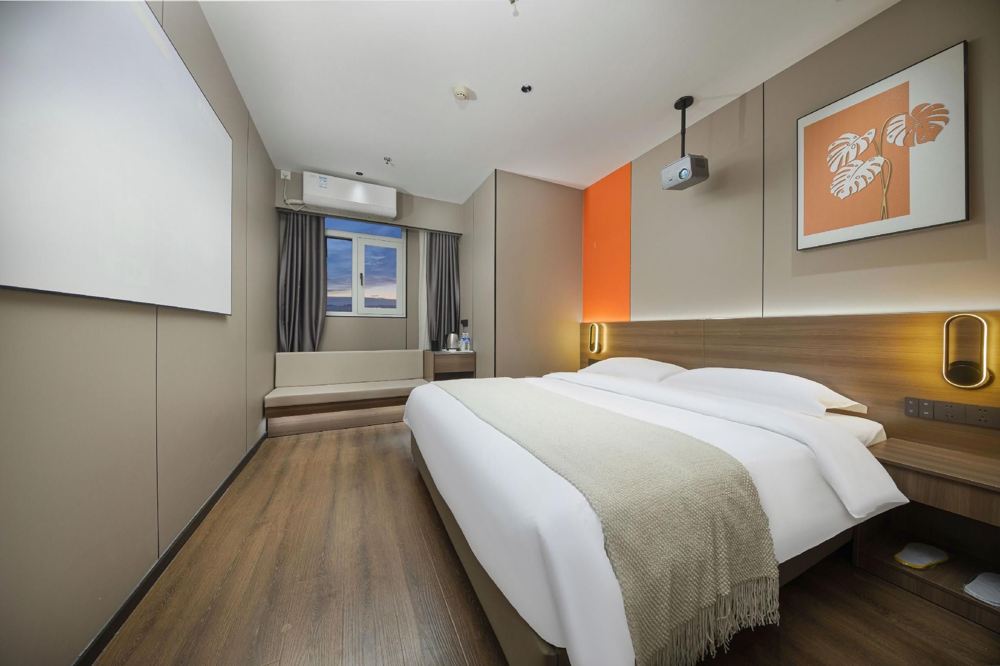 Shell Hotel Nanjing Tianyin Avenue - נאנז'ינג - חדר שינה