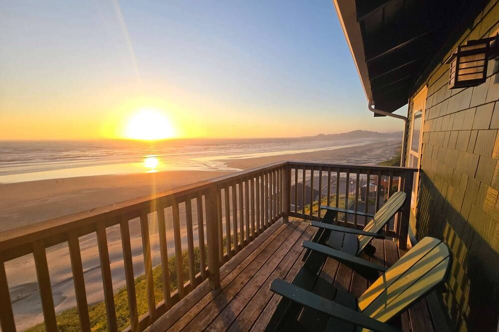 هوتل سيلفيا - نيوبورت (ولاية أوريغون) - شرفة