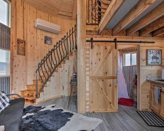 Unique Utah Tin Cabin with Mountain Views! - Antimony - Bedroom