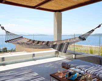 Excellent Halkidiki Villa Residential Villa 1 2 Bedrooms Stunning Sea View - Ammouliani - Balkon